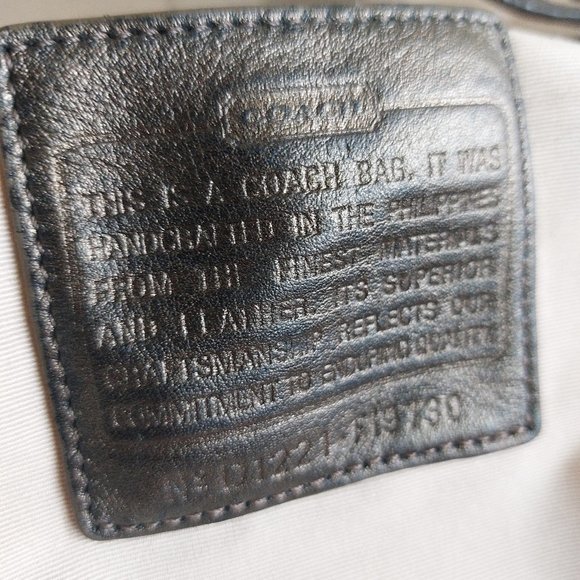 Coach F19730 Khaki Bronze Signature Sateen Brooke Shoulder Satchel Hobo Bag - Picture 7 of 10